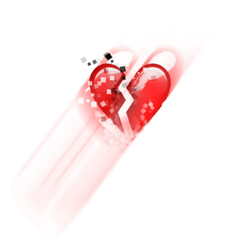 broken heart illustration