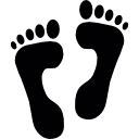foot prints icon