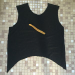 back side of T-shirt