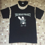 T-shirt with neck and sleeves removed