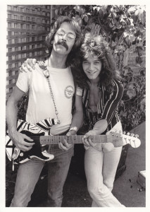 Jas Obrecht and Eddie Van Halen