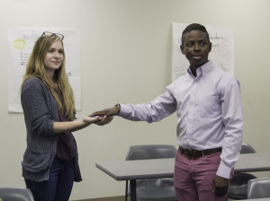 Davon Shackleford is swore in to office