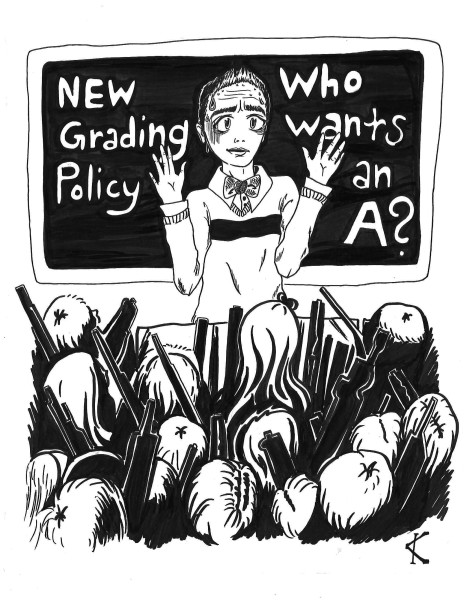 students with guns cartoon