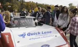 WCC students take a closer look at a race car