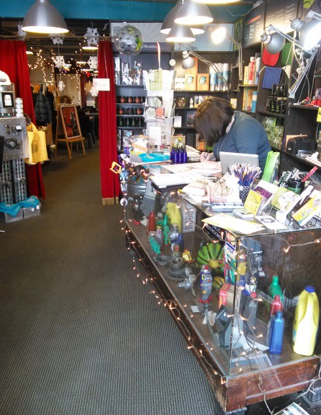 Counter of the 826's retail store