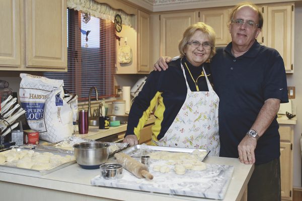 WCC instructor Julie Pomerville-Steiner and her husband, Gail Steiner have made Halloween donuts for 18 years. An October feature story recounted the tradition. Photo by sara faraj