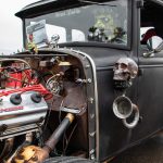 Owner Tim Eaton brought his “Rat Rod” to the Sept. 30 Cars and Bikes on Campus at WCC. Photo by Jennifer F. Sansbury
