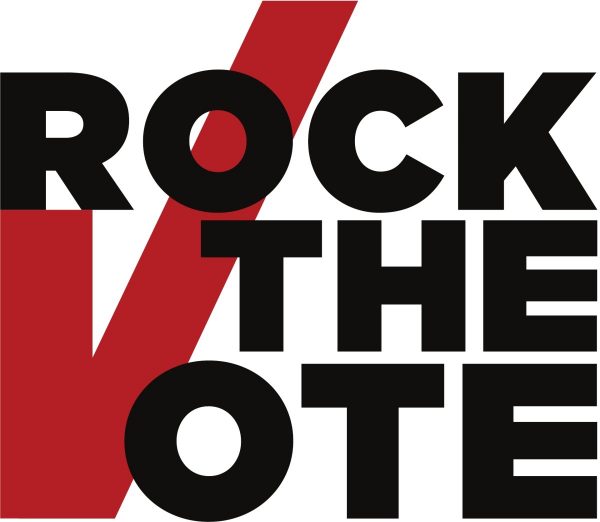 Rock the Vote, a nonpartisan nonprofit dedicated to building the political power of young people. Image courtesy of Rock The Vote.