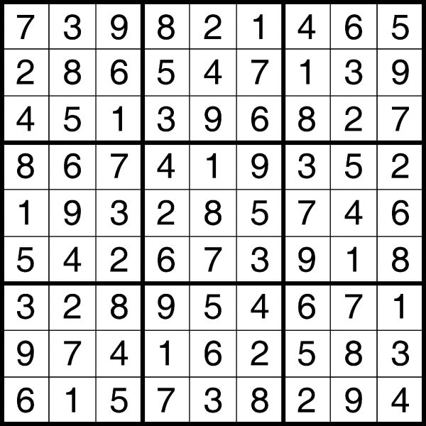 Sudoku created by Crosswords Ltd