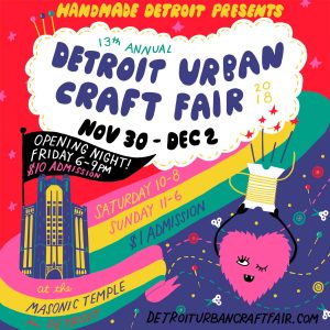 Detroit Urban Craft Fair 2018-11-05