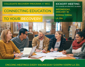 Collegiate Recovery Program promotional image