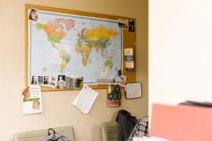 The Veterans Center is a good place for students and vets to connect with each other. Sara Faraj | Washtenaw Voice