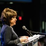 WCC President Rose Bellanca thanked contributors and event organizers. Sara Faraj | Washtenaw Voice