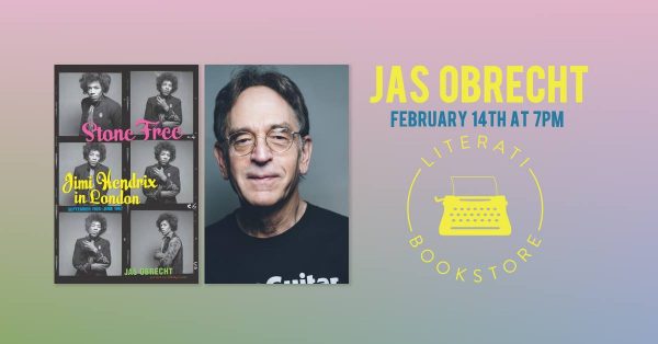 Jas Obrecht at Literati. Courtesy of Literati