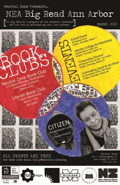 The Neutral Zone will have a month-long critical exploration of the intersections of race, gender, class and other identities. Courtesy of Neutral Zone.