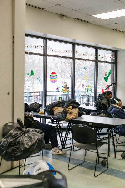 During the polar vortex this Winter, the Shelter Association of Washtenaw County increased their services by 40 percent. The Delonis Center in Ann Arbor was one of those shelters. Sara Faraj | Washtenaw Voice