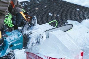 Sculpting in progress. Danny Villalobos | Washtenaw Voice