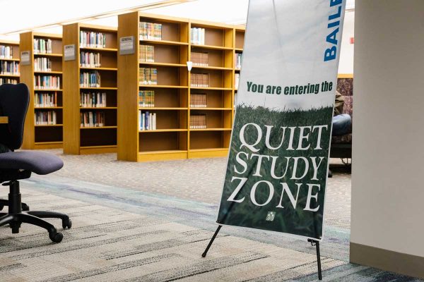 There are several spaces on campus that are conducive to studying such as the Bailey Library, the WCC Writing Center, and Learning Support Services. Sara Faraj | Washtenaw Voice