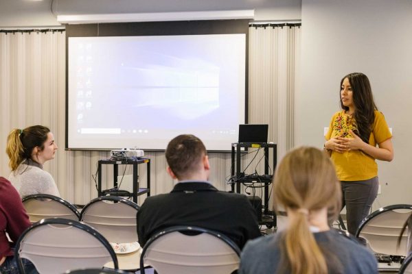 Maria Paula Salazar, a Michigan State University student, shares her experience on transferring as an international student. Sara Faraj | Washtenaw Voice