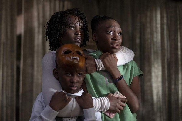 Actors Lupita Nyong’o, Shahadi Wright Joseph and Evan Alex in a scene from “Us” (2019). Photo courtesy of IMDB