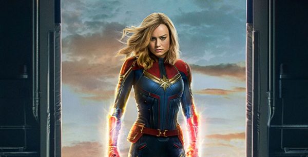The character and costume design in “Captain Marvel” (2019) challenge the usual stereotypes surrounding female superheroes. Photo courtesy of IMDB