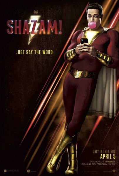 "Shazam" movie poster. Courtesy of IMDB.