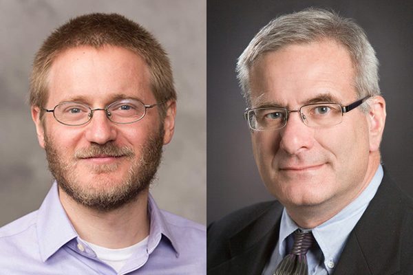 Gabriel Ehrlich (left) and Donald Grimes. Images courtesy of U-M