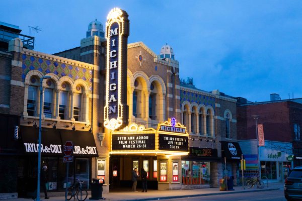 The Michigan Theater hosts the 57th annual Ann Arbor Film Festival. Sara Faraj | Washtenaw Voice