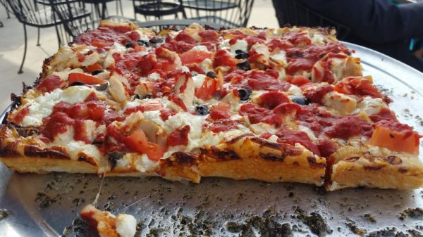 Greek pizza from Z’s Villa. Image from Yelp