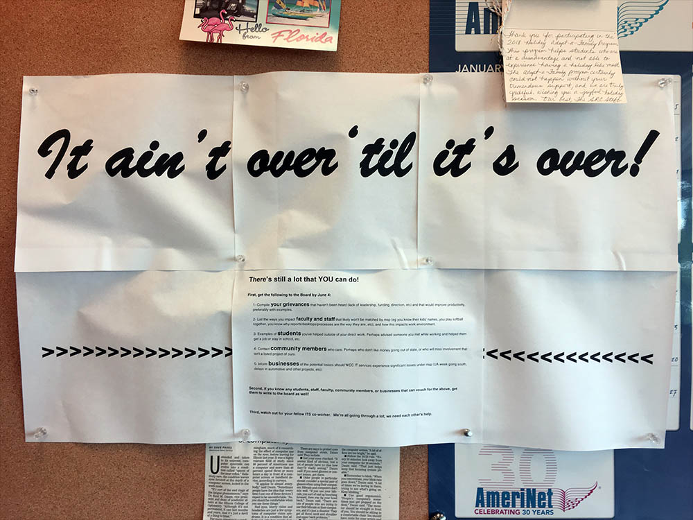 It ain't over till it's over