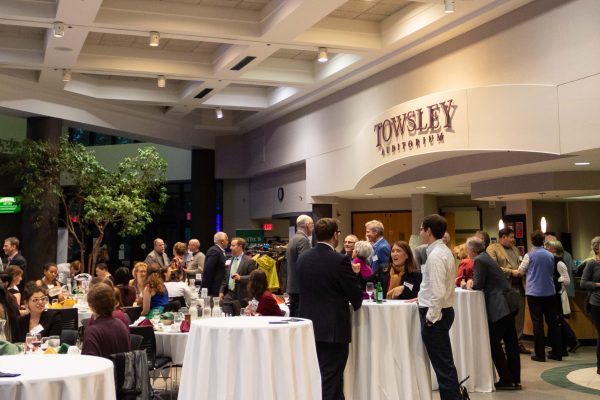 The Ecology Center “Changemakers” annual dinner is a fundraising event for the Ann Arbor nonprofit. Lilly Kujawski | Washtenaw Voice