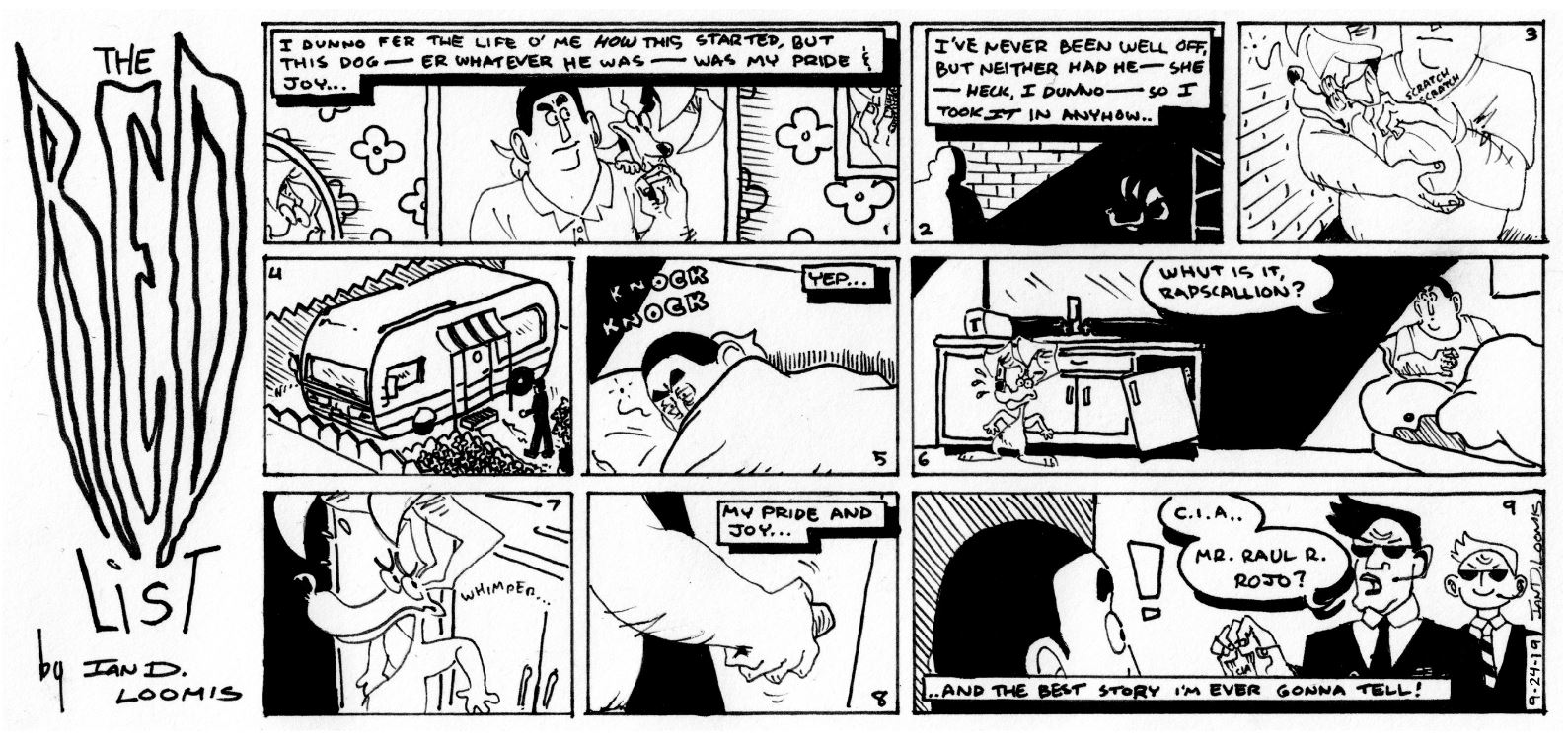 The Red List #1, by Ian D. Loomis