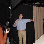 Donald Werthmann, photography instructer at WCC, oversees students taking photos of U-M cancer patients and their families. Danny Villalobos | Washtenaw Voice