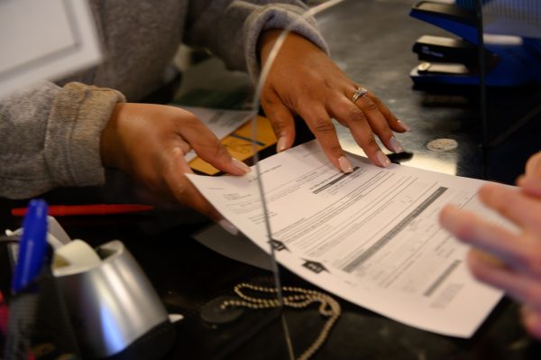 Ann Arbor voter receives absentee ballot for upcoming election. Absentee voters can still change their vote if the candidate they chose has since withdrawn from the race.