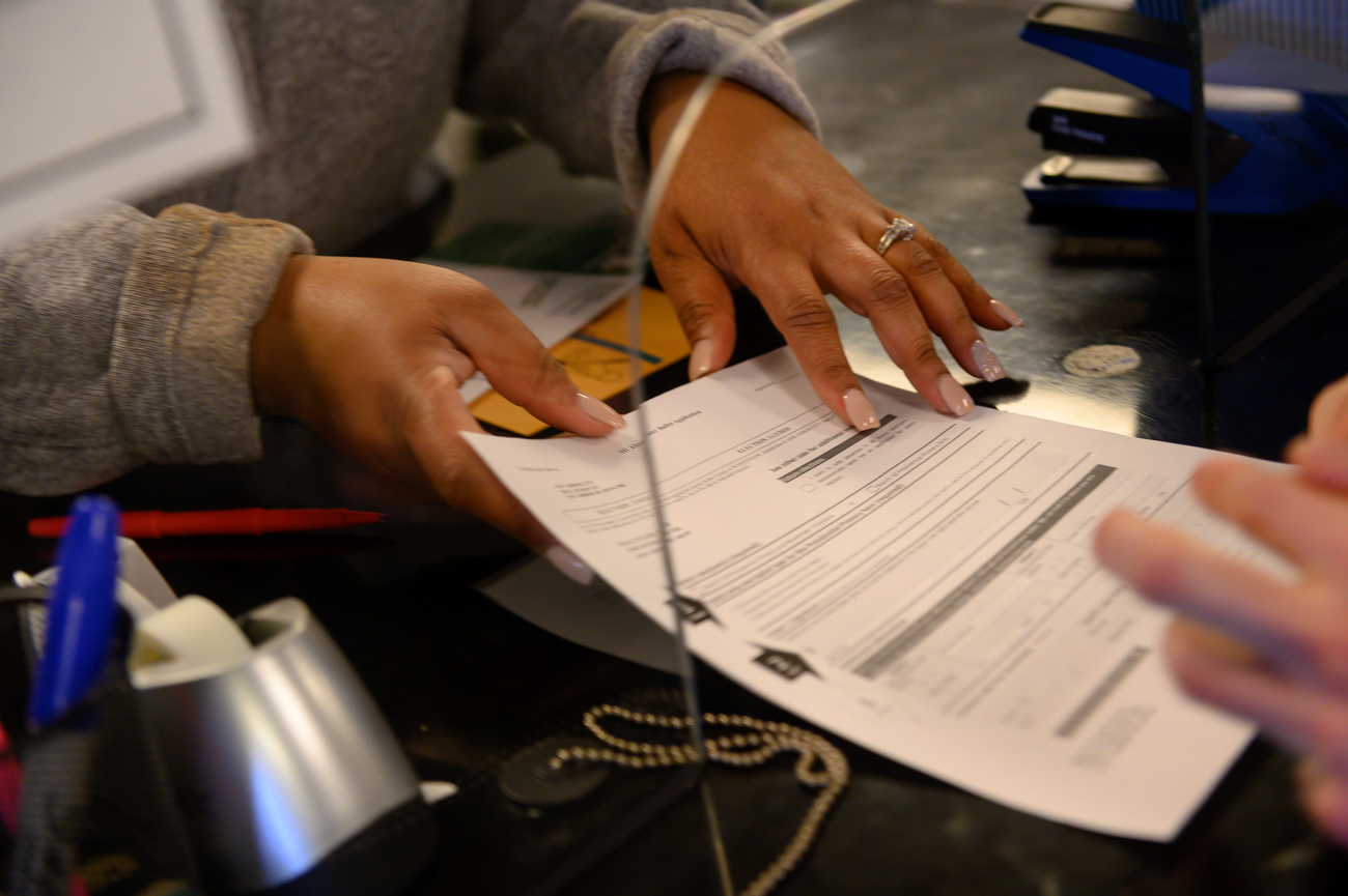 Ann Arbor voter receives absentee ballot for upcoming election. Absentee voters can still change their vote if the candidate they chose has since withdrawn from the race.