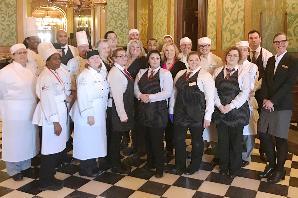 The Culinary Arts and Hospitality students and faculty members from 2018. VOICE FILE PHOTO