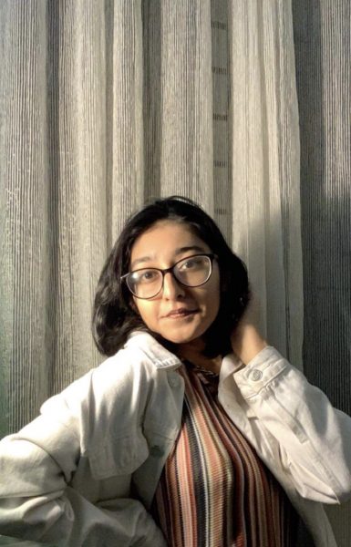 Shaheed has been “completely nocturnal,” staying up all night to attend her classes from across the world. Photo: Saiyara Shaheed