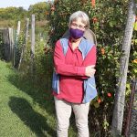 Sharon Fay, site coordinator for Project Grow community gardens at County Farm Park. Debra Destefani | Washtenaw Voice