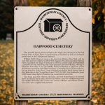 A historical marker sits at the entrance of the family cemetery, which is located at 2300 E Textile Rd. Torrence Williams | Washtenaw Voice
