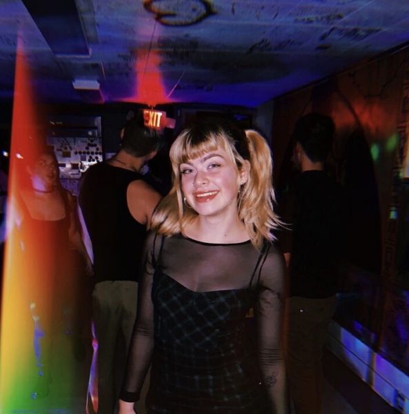 Me at our “club night.” Xailia Claunch | Washtenaw Voice