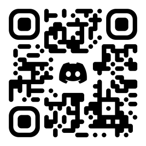 This QR code links to the Discord server for the Space Explorer's Club.